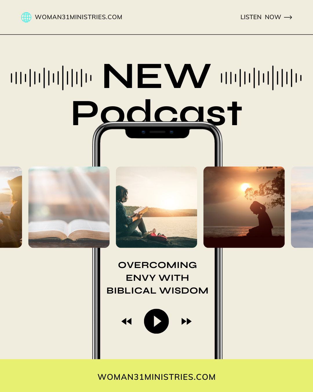 overcoming envy with biblical wisdom, episode 23